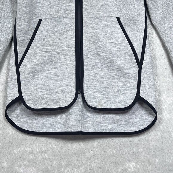 The North Face Tech Jacket Neo Thermal 3D Women Size Small Gray Black Full Zip - Picture 3 of 13